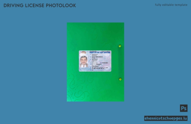 Beispielvorschau für das Foto des Führerscheins aus Donezk